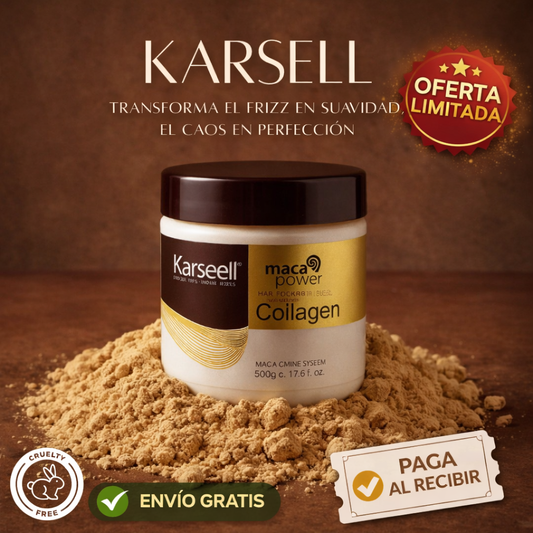 Botox Karseell - Cabello Suave, Brillante y Sin Frizz, Como Siempre lo Soñaste