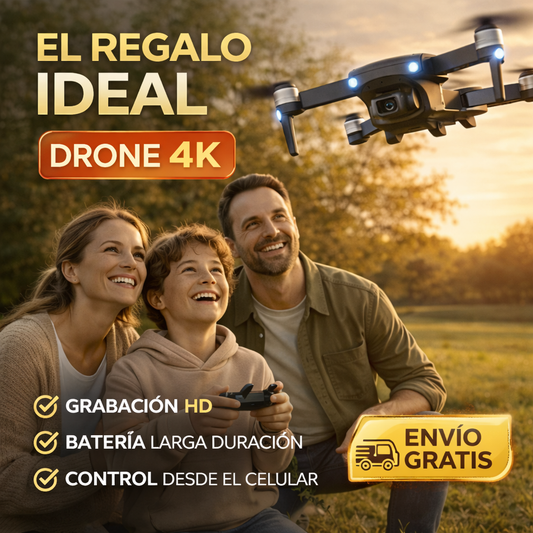 Dron DualCamera™ 4K Wi-Fi Captura momentos únicos desde otro nivel